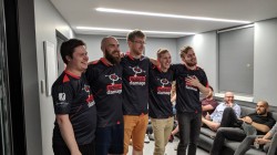 A photo of the team after the event.